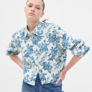 GAP X Love Shack Fancy Organic Cotton Shirt